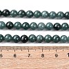 Natural Blue Jade Beads Strands G-H341-6mm-02-5