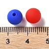 Rubberized Style Imitated Silicone Acrylic Beads X1-MACR-D029-01D-3