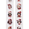 Christmas Round with Word Roll Stickers DIY-S045-01E-1