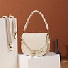 Alloy & ABS Plastic Imitation Pearl & Electroplated Natural Shell Tassel 304 Stainless Steel Bag Decorative Chains HJEW-BM00057-4