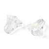 Transparent Electroplate Glass Beads EGLA-N012-03-2