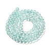 Transparent Baking Paint Glass Beads X1-DGLA-A034-T6mm-D01-2