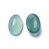 Natural Green Onyx Agate Cabochons G-F605E-12A-2