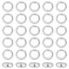 BENECREAT 925 Sterling Silver Spacer Beads FIND-BC0005-08B-1