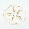 Brass Earring Hooks KK-Q363-G-NF-1