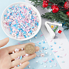 Snowflake Theme Handmade Polymer Clay Cabochons CLAY-SC0001-96-3