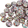 Flatback Glass Cabochons for DIY Projects GGLA-PH0004-27A-2