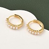 Brass Hoop Earrings EJEW-D337-14A-G-2