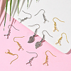60Pcs 2 Colors 304 Stainless Steel Earring Hooks STAS-SC0010-73-5