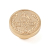 Merry Christmas Wax Seal Brass Stamp Head AJEW-Z031-04G-30-2