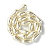 Glass Pearl Beads X-HY-AB426-EM107-3