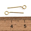 Brass Eye Pins KK-H502-02B-G-3