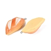 Opaque Resin Imitation Food Pendants RESI-Q232-08A-2