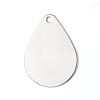 Non-Tarnish 201 Stainless Steel Pendants STAS-L232-054P-1