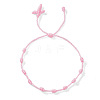 Bohemian Knotted Braided Nylon Cord Bracelets UQ5107-6-1
