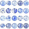 50Pcs Printed Glass Cabochons GGLA-YW0001-22-1