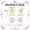 20Pcs 2 Colors Rack Plating Alloy Pendants FIND-YW0012-56-2