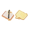 Graduation Season Alloy Pendants AL-B001-01G-A-3