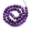 Natural Quartz Beads Strands G-N355-8mm-38-2