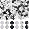3 Colors Transparent & Opaque Acrylic Beads MACR-SC0001-77B-1