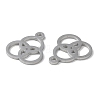 Non-Tarnish 304 Stainless Steel Charms STAS-F300-10P-2