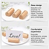 20Pcs Pine Wood Cards Display Holder ODIS-OC0001-59-4