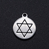 201 Stainless Steel Charms STAS-S105-T765-1