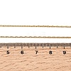 304 Stainless Steel Boston Chain Necklaces STAS-O053-16G-3