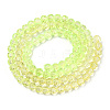 Transparent Glass Beads Strands GLAA-E036-07Z-03-3