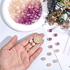 120Pcs Opaque UV Reactive Beads RESI-PA0001-35C-3