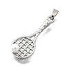 Brass ABS Imitation Pearl Pendants KK-P336-22P-2
