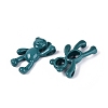 Spray Painted Alloy Pendants PALLOY-Q466-02C-2