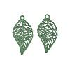 Spray Paint 430 Stainless Steel Pendants STAS-C153-14A-1