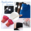 Cotton Ribbing Fabric FIND-WH0152-411B-6
