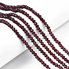 Glass Beads Strands EGLA-A034-T4mm-D26-1