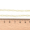 3MM Brass Cable Chain Necklaces for Women NJEW-F366-01A-5