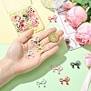 28Pcs 7 Colors Baking Paint Alloy Beads PALLOY-CJ0004-94-4
