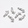 Tibetan Style Alloy Mermaid Pendants X-TIBEP-5402-AS-FF-1