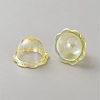UV Plating Acrylic Bead Caps OACR-CJC0008-09F-2