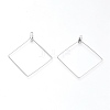 Non-Tarnish 304 Stainless Steel Pendants STAS-L232-106P-2