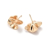 Brass Stud Earrings Finding for Women KK-A244-14G-2