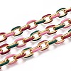304 Stainless Steel Enamel Cable Chains CHS-ZX006-06G-1