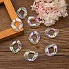 Transparent Acrylic Linkings Rings LS-PACR-N010-038A-01-5