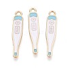 Medical Theme Alloy Enamel Pendants ENAM-U0001-02A-1