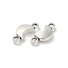 Tibetan Style Alloy Crescent Moon Connector Charms TIBE-S324-09AS-2