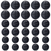 90Pcs 3 Styles Plastic Buttons BUTT-CY0001-10A-1