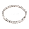 Brass Pave Clear Cubic Zirconia Tennis Bracelets for Women KK-CBA68DA-12P-4