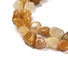 Natural Topaz Jade Beads Strands G-P497-01E-12-4