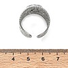 304 Stainless Steel Cuff Ring Components SA-CBA37BC-15B-P-3