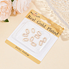 10Pcs Brass Spring Gate Rings KK-BBC0015-57G-01-6